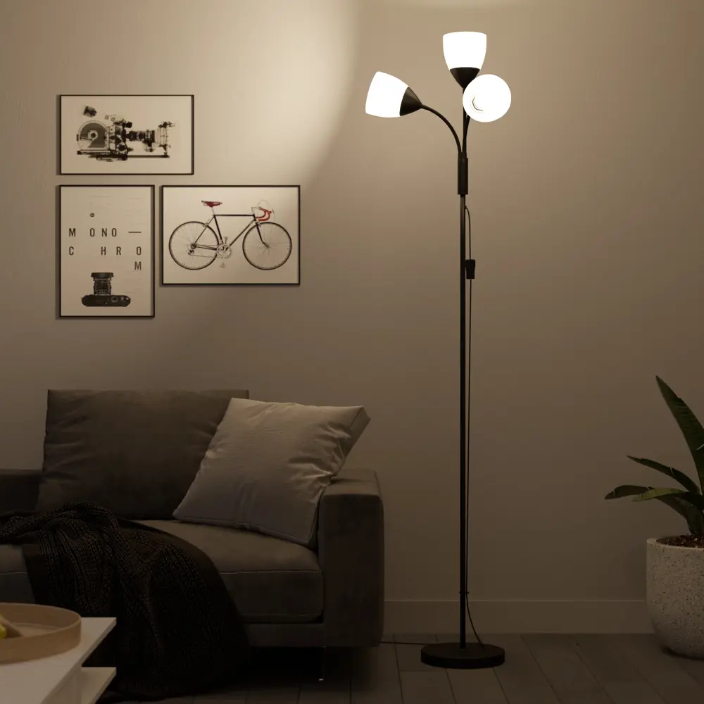 Торшер INSPIRE Dahlia с регулируемыми плафонами 84731249 STLM-0054203 - Вид №10