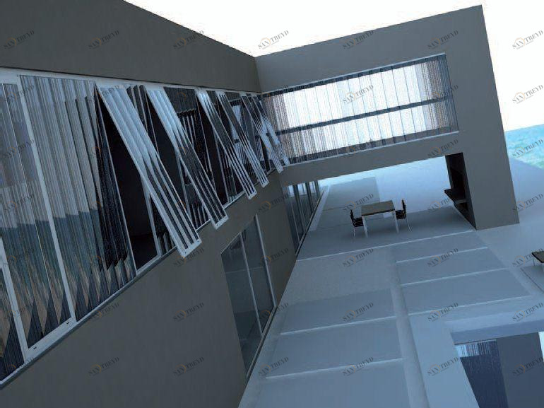 dott.gallina Система сотового поликарбоната для вертикальных окон sun-id-1510335