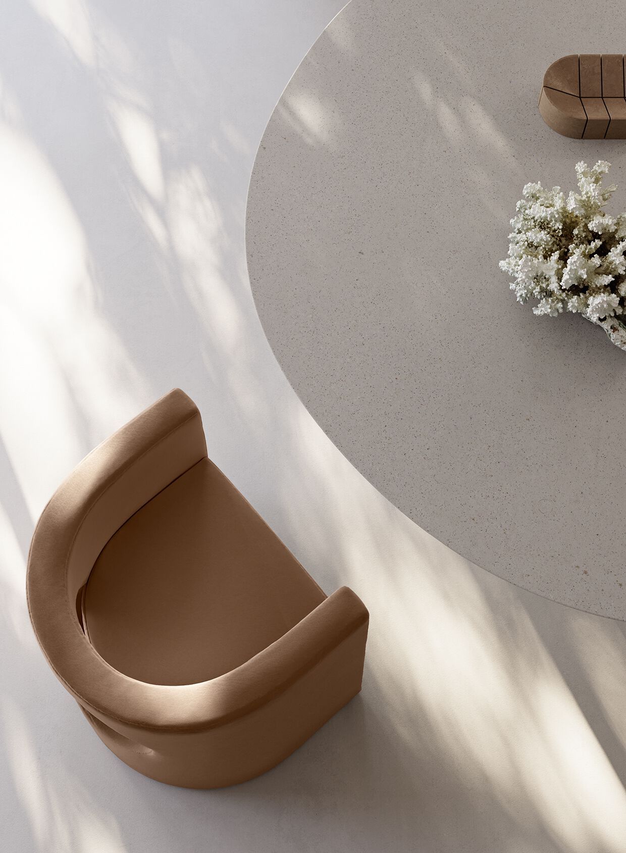 Круглый стол из переработанного стекла Gallotti&Radice Re-verre ARCH-00086110 - Вид №3