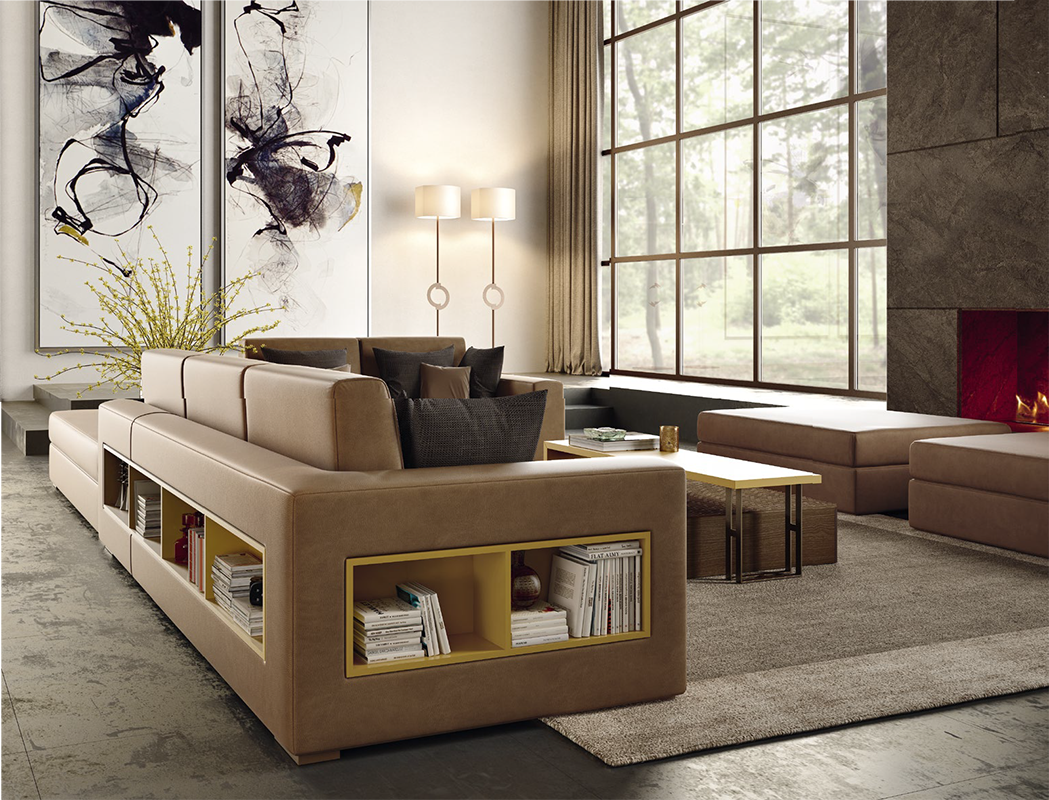 Диван  CAROTI THECA 150+63+149 Concept - Вид №2