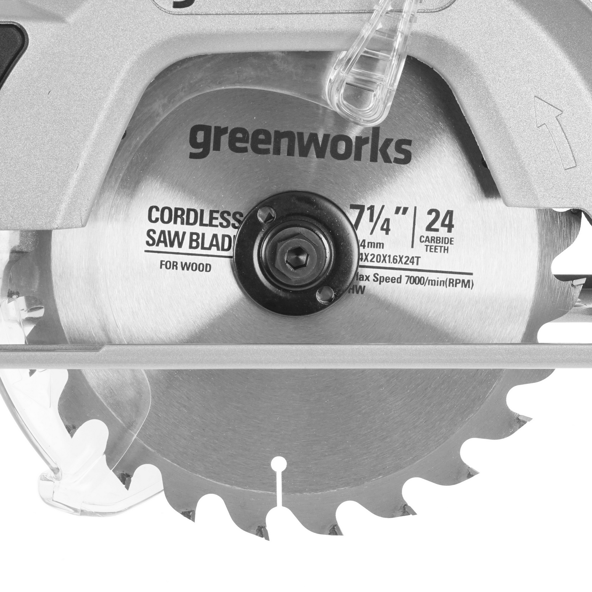 Пила дисковая GreenWorks GD24CS 24V 5310165 STDN-0019192 - Вид №4