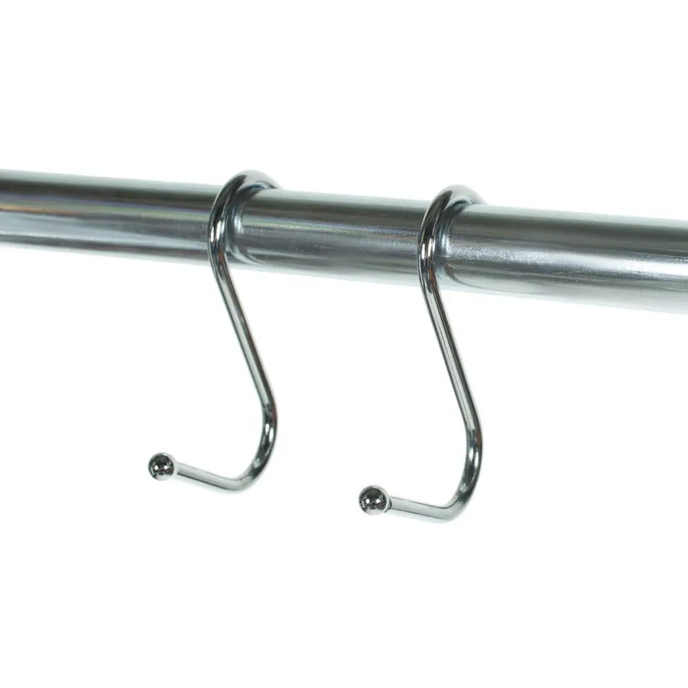 Крючок двойной Delinia 65х55х45 мм цвет хром 15873306 STLM-2035359 
