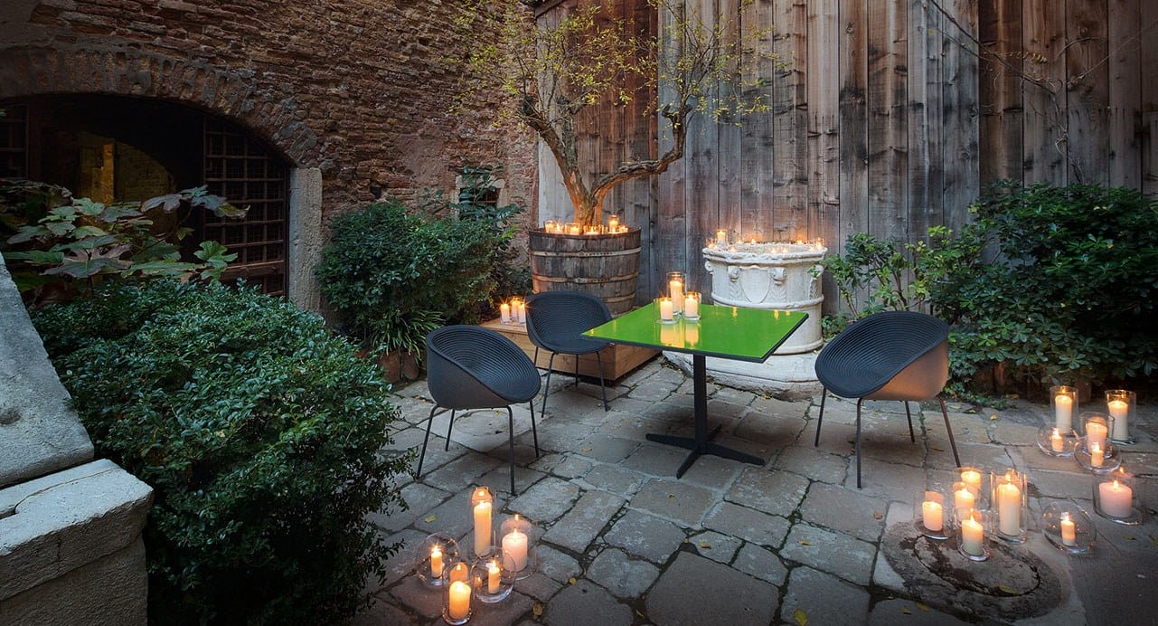 Квадратный стол со спицами Paola Lenti CAFÉ ARCH-00134758 - Вид №4