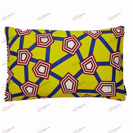 Хлопковая подушка с дизайнерским принтом "Penta" 57x35 см Hay 400713