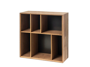 Самонесущий книжный шкаф из тикового дерева