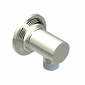 U9G-53E Вывод 1/2" встраиваемый в стену Thg-paris West coast с ручками-крестиками с белым ониксом Никель