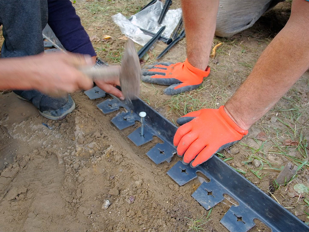 Бордюр "Стафф" 100 мм, длина 2 м ГеоПластБорд GPBST-25 - Вид №15