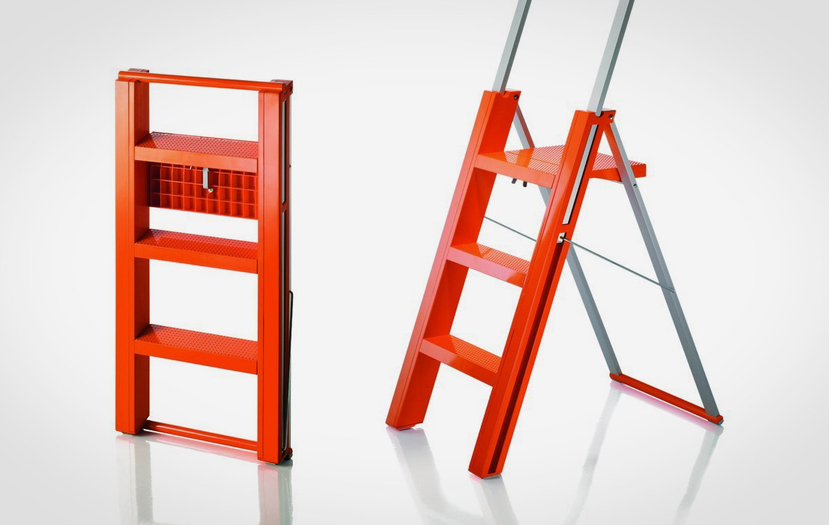 Magis Flo AC38 A Складная стремянка. Цвет оранжевый  - Вид №3