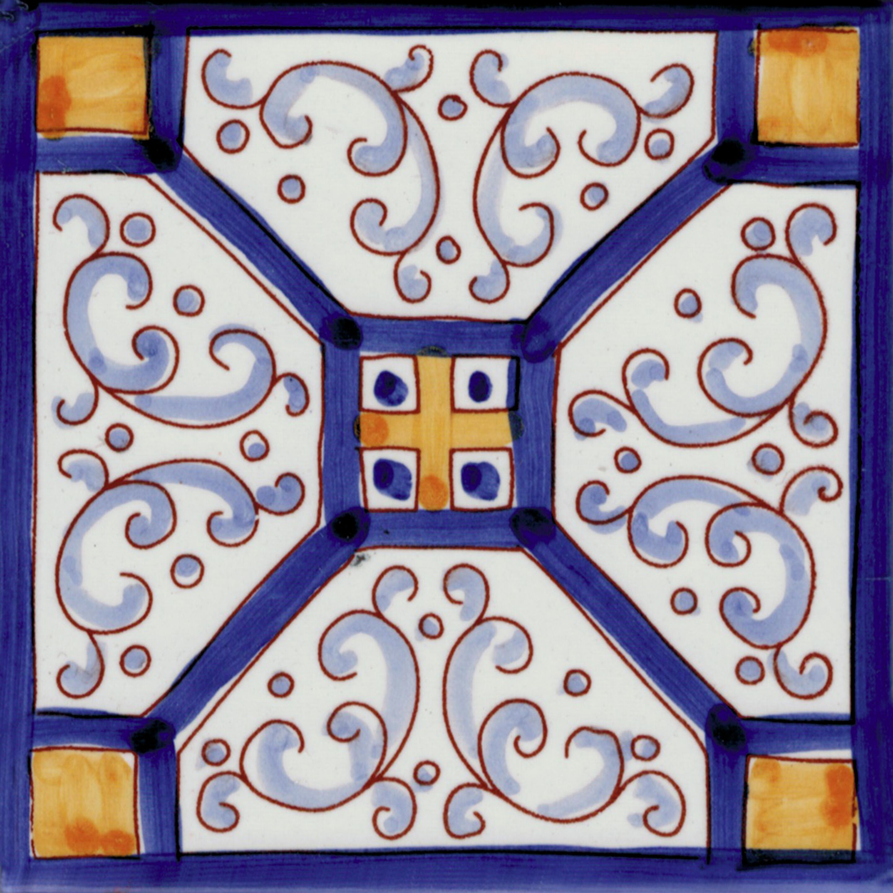 Пол / покрытие ручной работы La Riggiola мавританский ARCH-00130446 - Вид №2