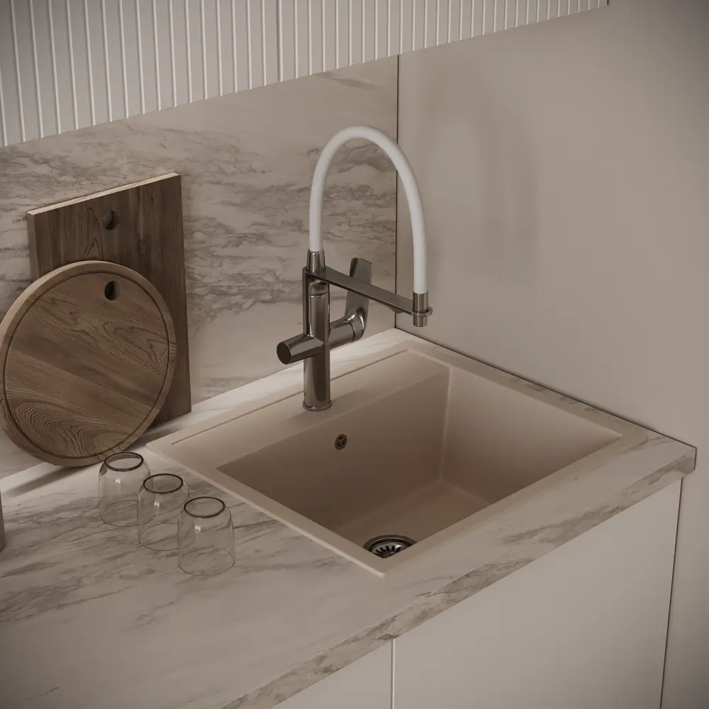 Смеситель DELINIA Нея с фильтром для кухни - элегантный дизайн и функциональность 88780485 STLM-0877179 - Вид №13