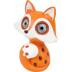 Фигурка садовая «Лисёнок» на солнечных батареях