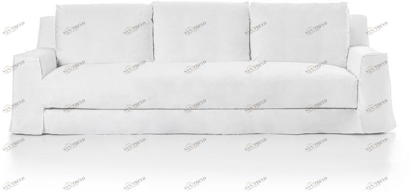 Gervasoni 4-х местный тканевый диван со съемным чехлом Loll sun-id-1380779