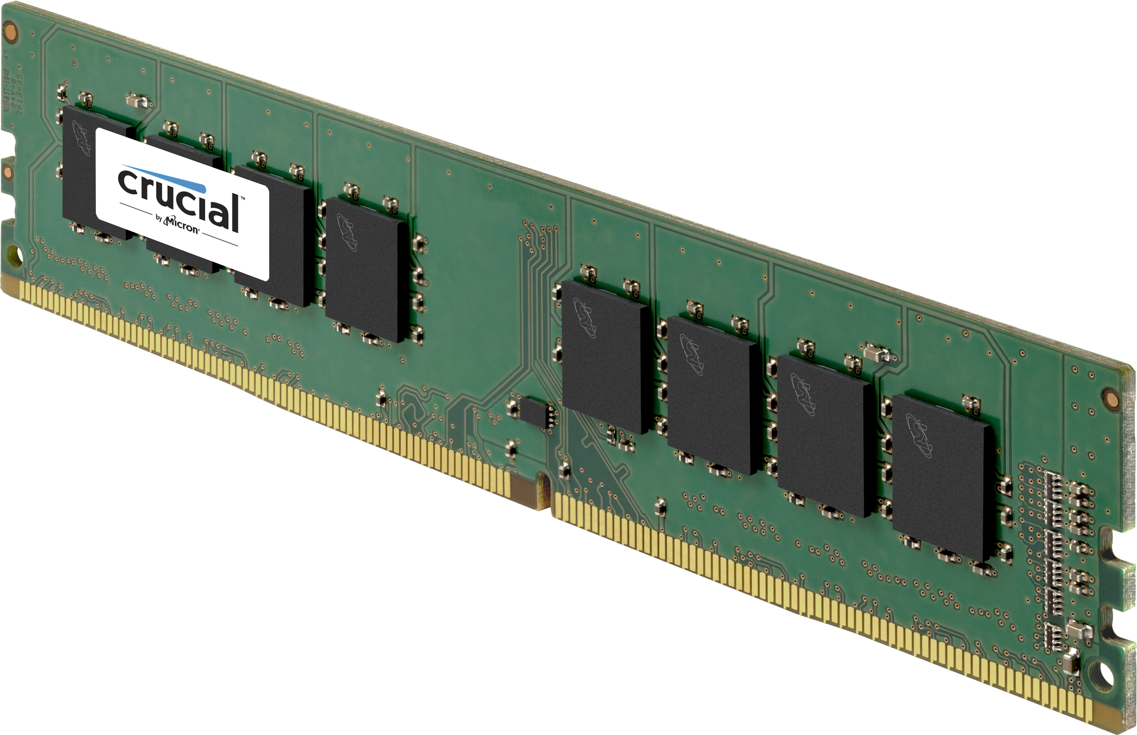 CT8G4DFS8266 8gb ddr4 2666 mt/s (pc4-21300) cl19 sr x8 unbuffered dimm 288pin Crucial Santreyd  - Вид №1
