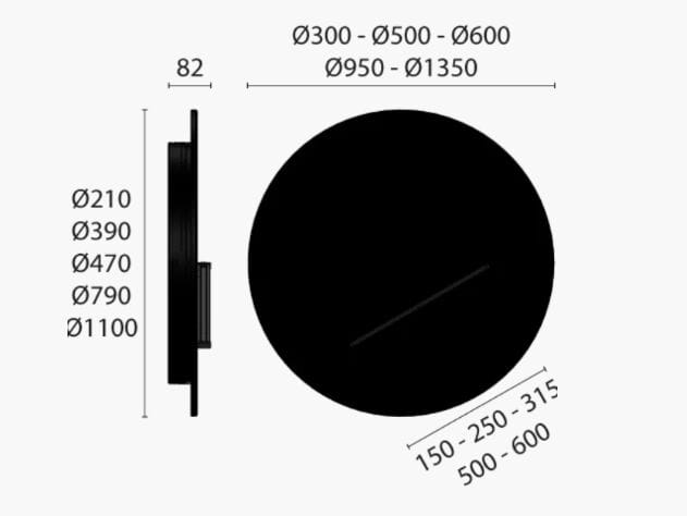 Металлический светодиодный настенный светильник ZAVA MERIDIUM ARCH-00051805 - Вид №8