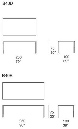 Paola Lenti Прямоугольный деревянный садовый стол Sunset B40d - Вид №3