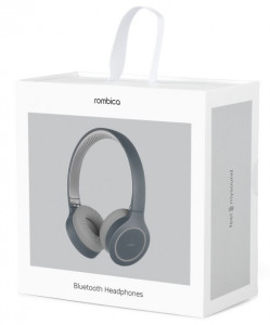 515323 Беспроводные наушники "MySound BH-08", серые Rombica