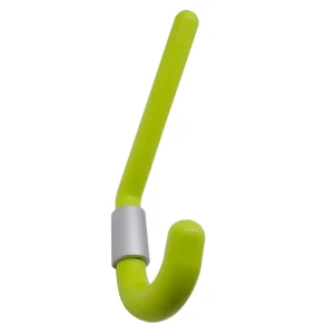 Крючой большой пластик, цвет лайм