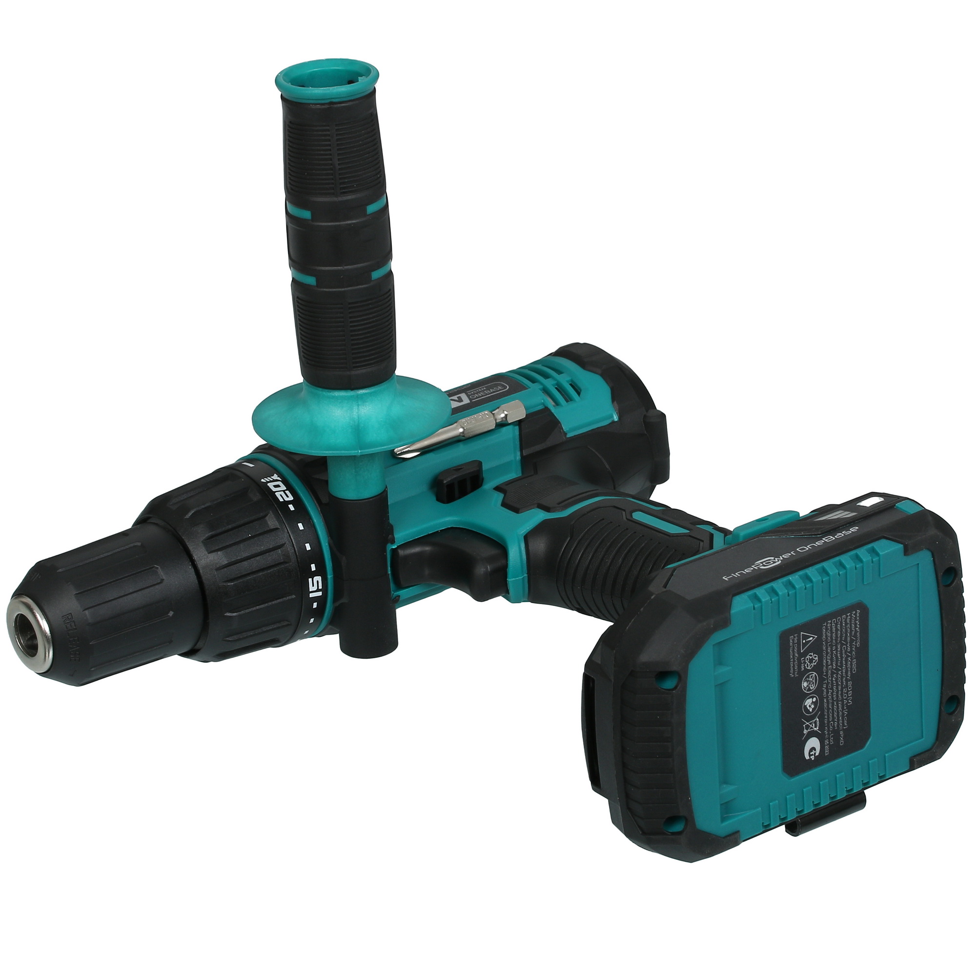Дрель-шуруповерт FinePower OneBase CDHBR50K2 OneBase20 5089514 STDN-0145409 - Вид №7