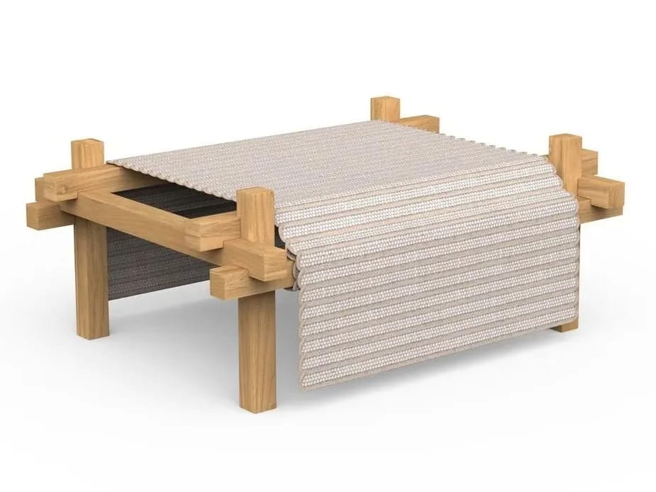 Садовое кресло с подставкой для ног GANDIABLASCO Gandiablasco Edition x Kengo Kuma ARCH-00055045 - Вид №9