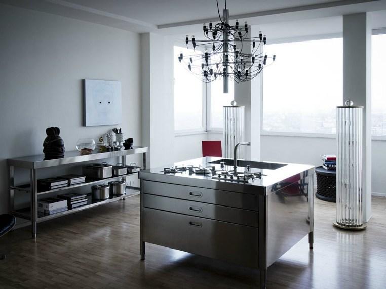 ALPES-INOX Остров с плитой, ванной и кладовкой Liberi in cucina sun-id-1463438 - Вид №1