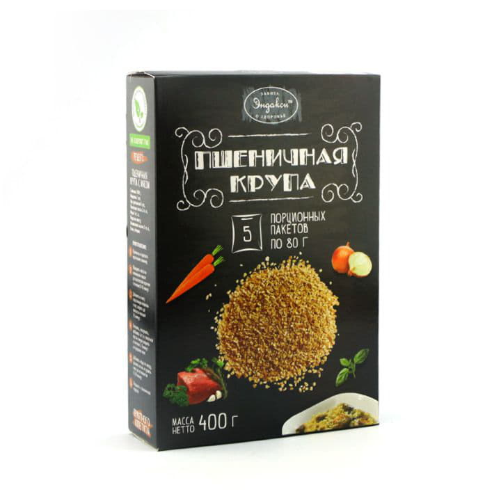 Крупа пшеничная в варочных пакетах Эндакси Santreyd 4567