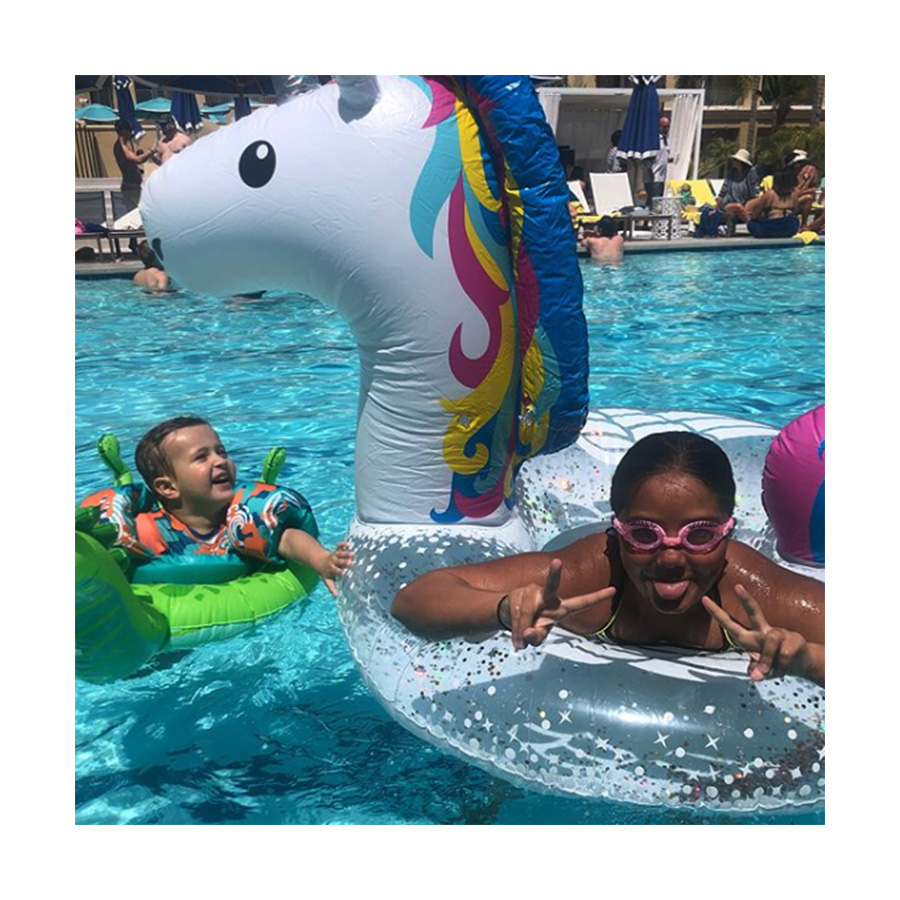 BMPF-0065 Круг надувной , unicorn glitter BigMouth  - Вид №4