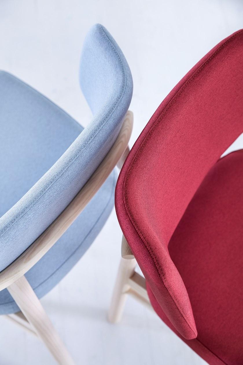 TrabA' Стул с открытой спинкой, обитый тканью Marlen 0151-le-im- marlen - Вид №8