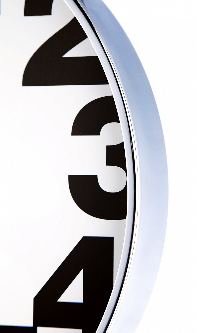 Часы настенные серебристые Tomas Stern 4003S TOMAS STERN ДИЗАЙНЕРСКИЕ 00-3872673 Серебро  - Вид №1