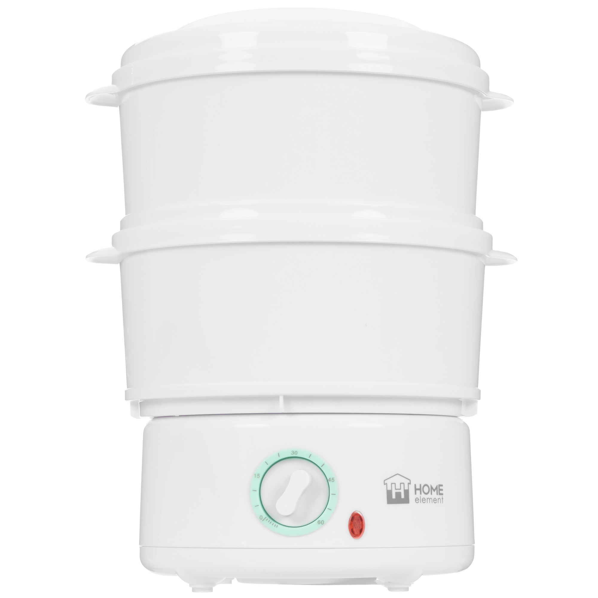 9058602 Пароварка Home Element HE-FS1500 белый STDN-0149602 - Вид №1