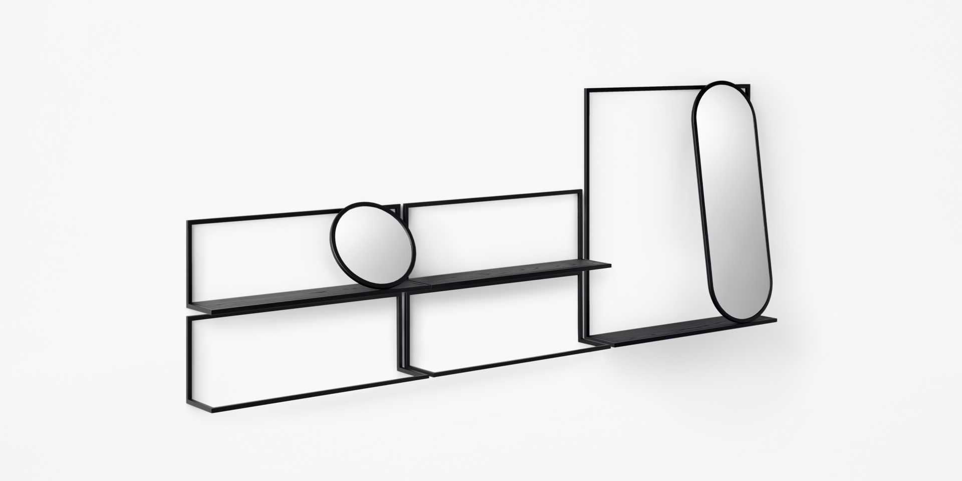 Рамка Настенное Зеркало Маленькое Stellar Works FR-M120-S Frame - Вид №2