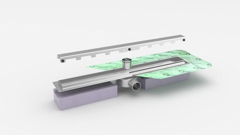 PROFILPAS Трап для душа из нержавеющей стали Thin drain sun-id-1434251 - Вид №2