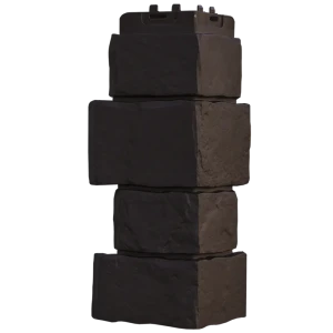 Угол наружный Grandline крупный камень цвет коричневый