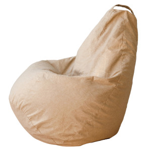 90348923 Кресло-мешок 5016021, 85x85 см, цвет бежевый STLM-0195570 DREAMBAG