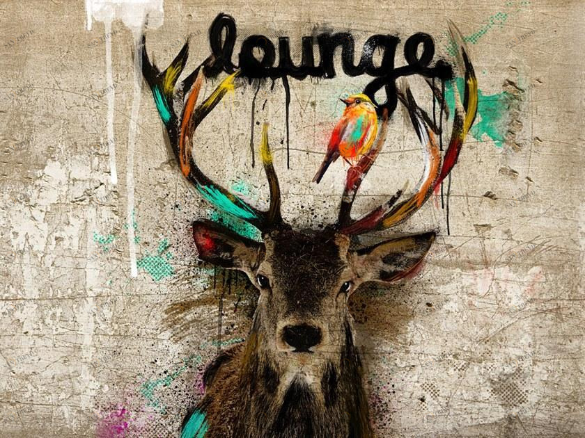 MOMENTI Авторский художественный принт Crazy home paintings Cff-002