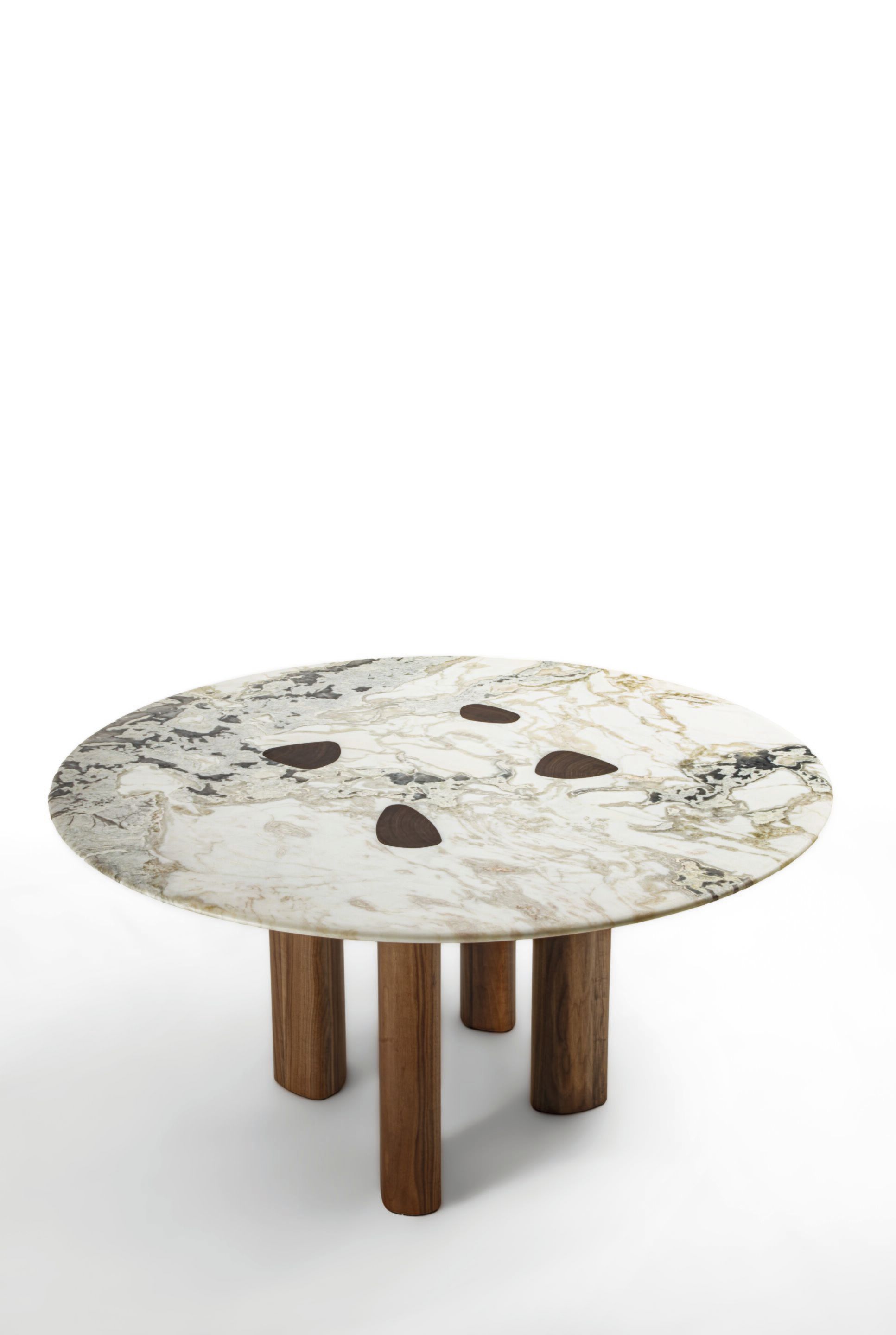 Круглый мраморный обеденный стол Porada двадцать четыре ARCH-00051855 - Вид №5