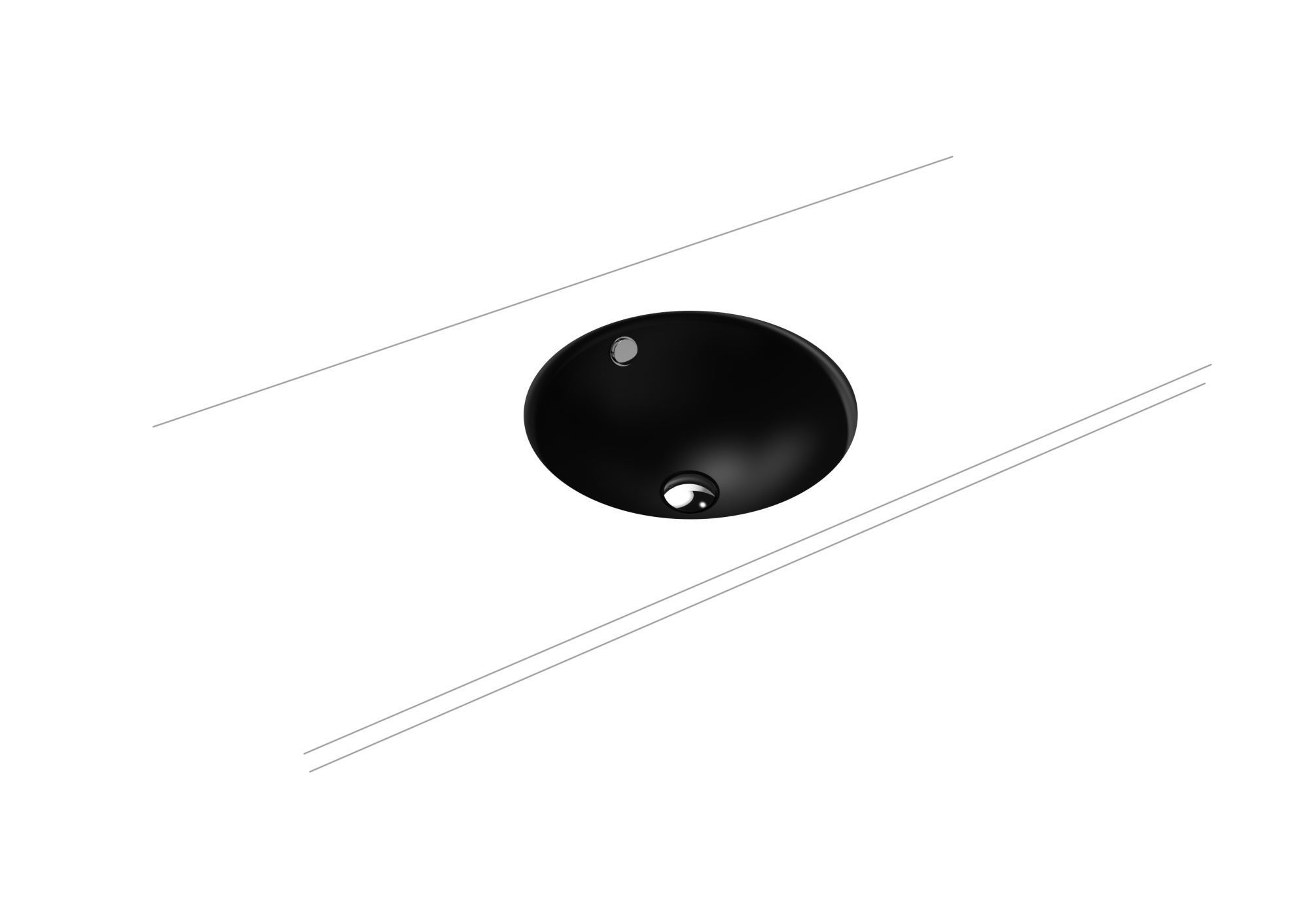 Умывальник KALDEWEI Сталь эмалированная 3183 294 черный матовый 100 3183294