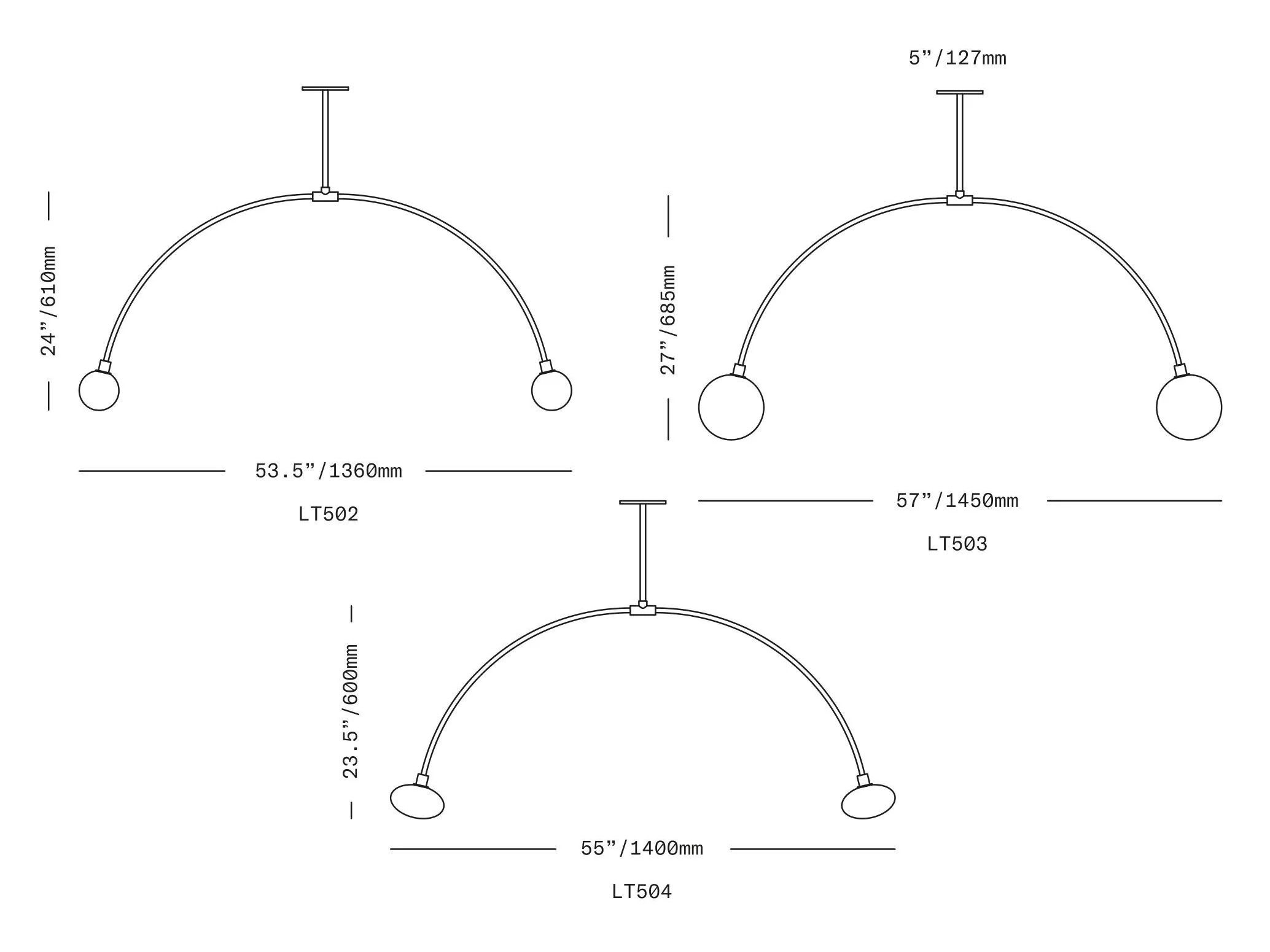 Подвесной светильник из латуни и выдувного стекла SkLO Balance ARCH-00129491 - Вид №7