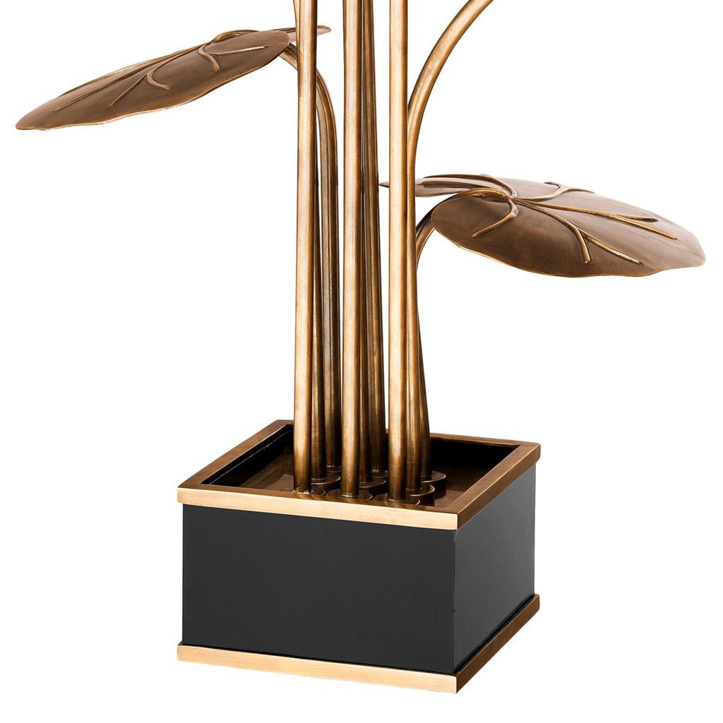 Настольная лампа Nizza от Eichholtz 111007 EICHHOLTZ ФЛОРИСТИКА, ЭЛИТНЫЕ 062155 Золото  - Вид №2