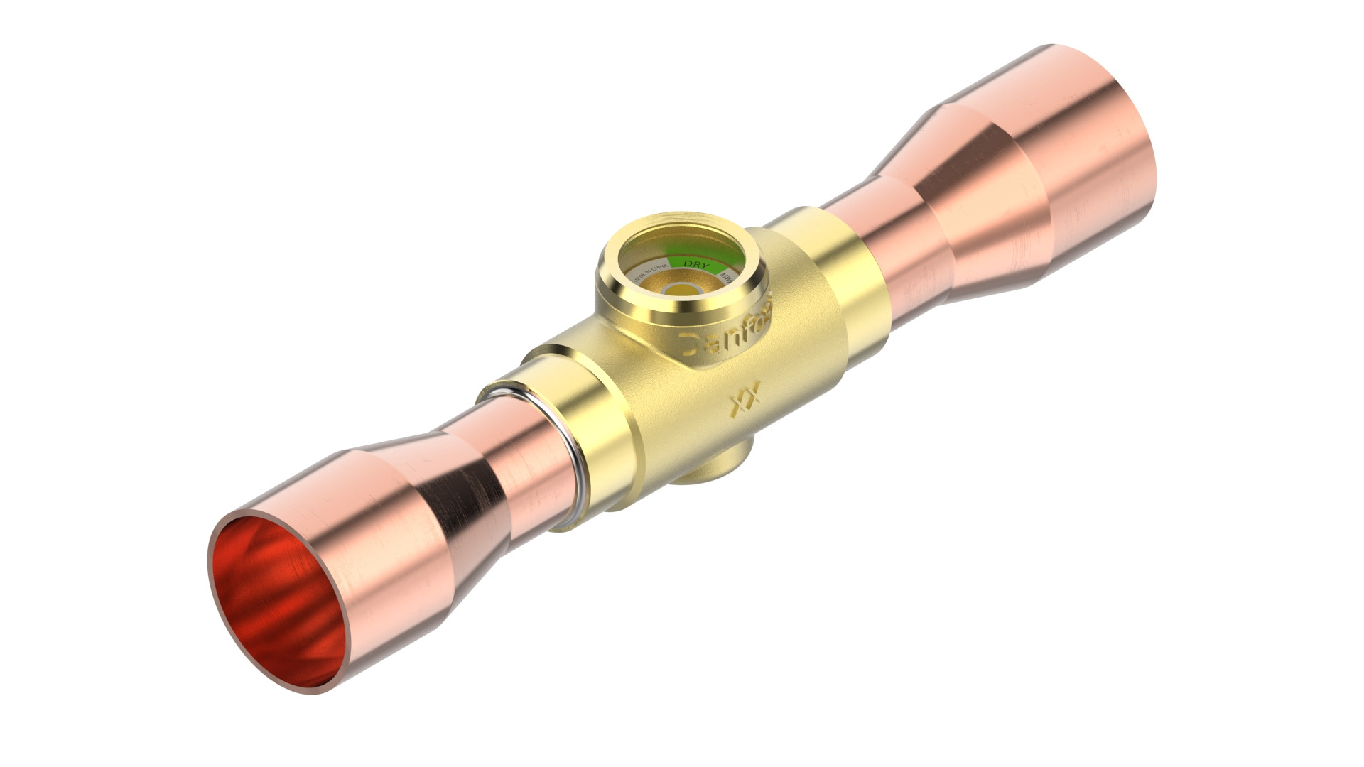 Danfoss SGN — Смотровые стекла с индикатором влажности SGN 10 Смотровое стекло 014-0192  - Вид №7