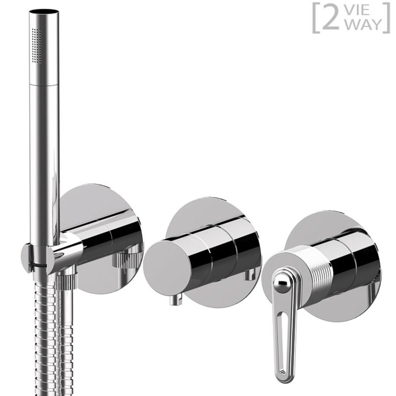 BY712D2P Смеситель для душа DANIEL RUBINETTERIE Brooklyn - Вид №1