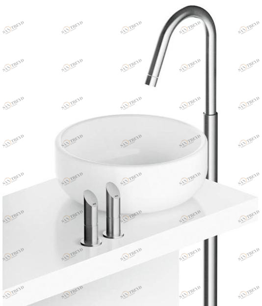 MGS Напольный смеситель для мойки из нержавеющей стали Contemporary sun-id-1484709