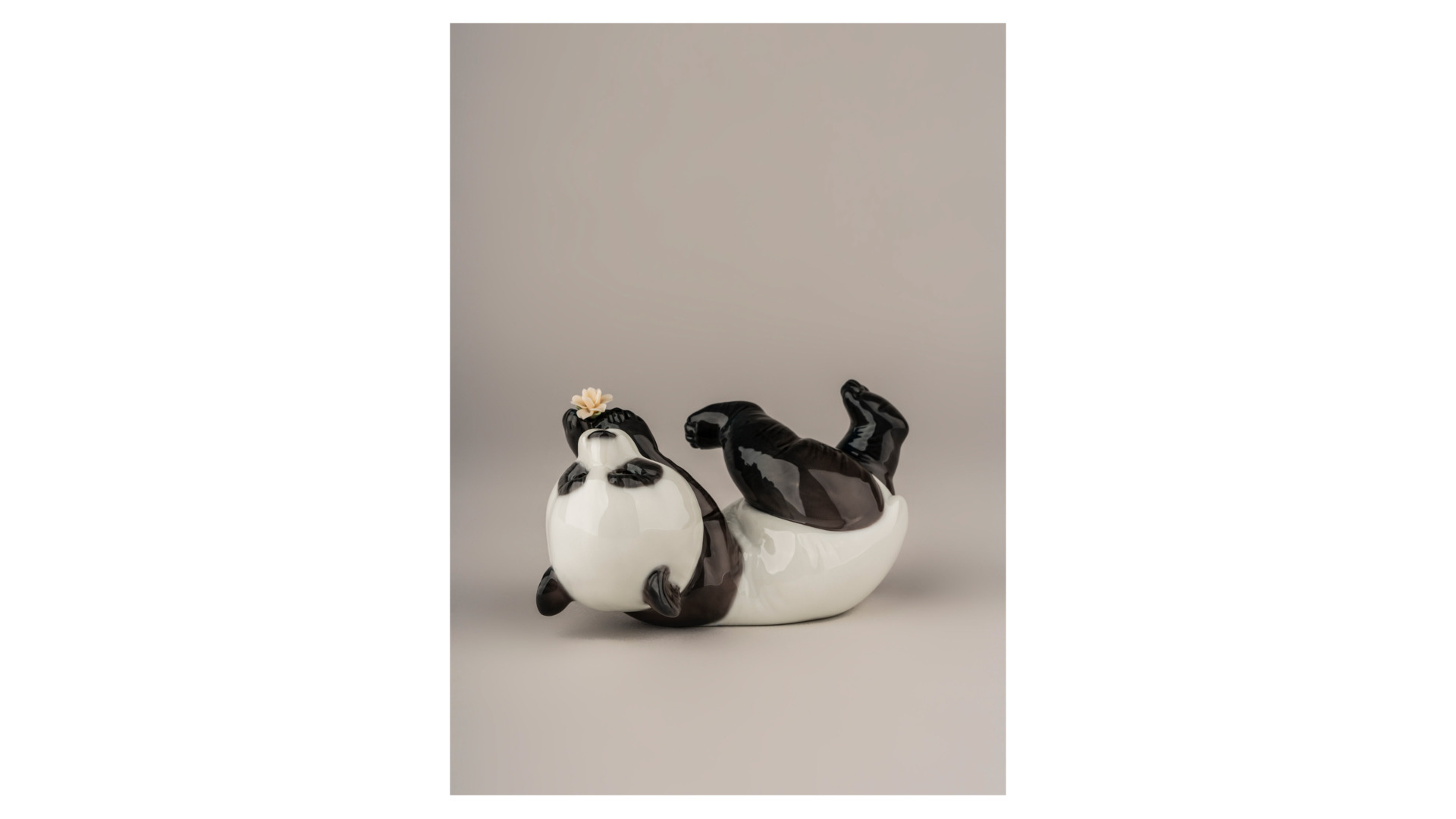 10669037 LLADRO Фигурка Lladro "Радостная панда" 13x7см Фарфор Lladró  - Вид №5