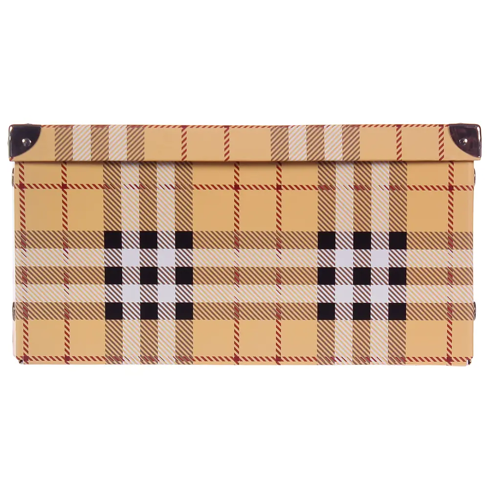 Коробка картонная 30x15x20 см клетка STORIDEA STLM-2063337 - Вид №1
