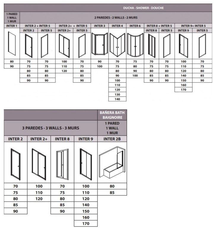 KRION Душевая ниша из стекла Inter sun-id-1491657 - Вид №2