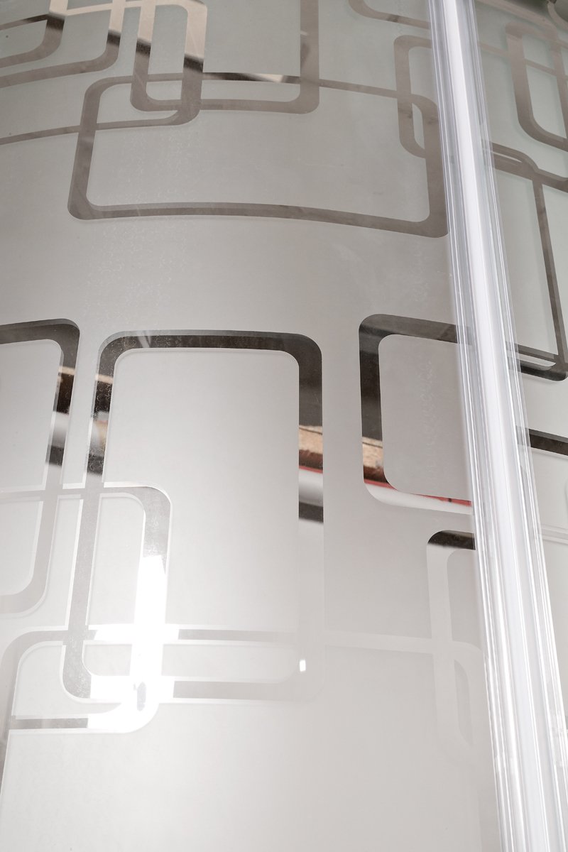 B10S LED BLACK Душевая кабина DETO Серия В Душевое ограждение С 09 - Вид №7