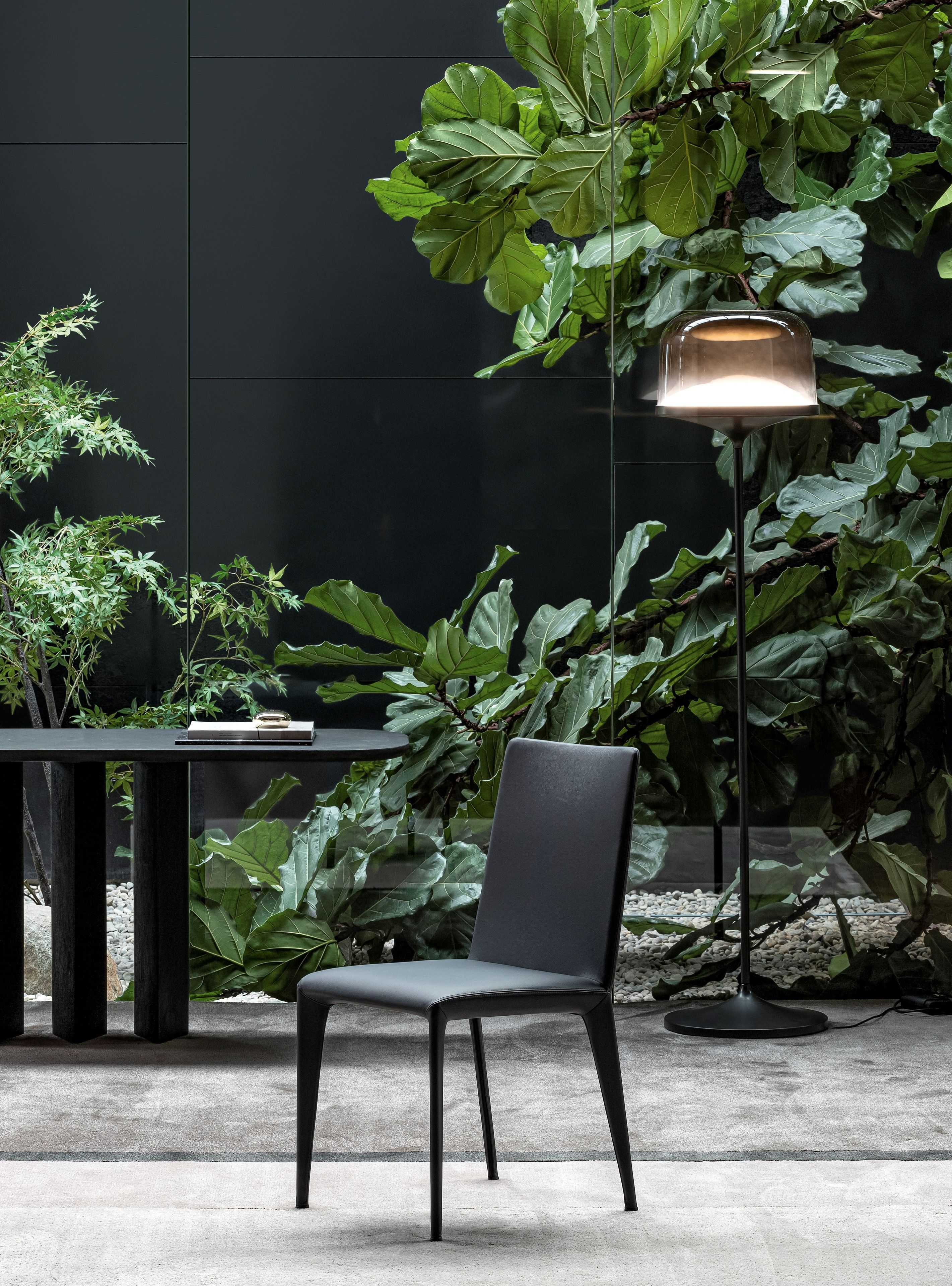 Кожаный мягкий стул BONALDO Кобылка ARCH-00025212 - Вид №2