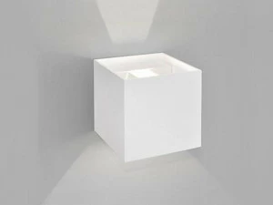 PANZERI Светодиодный настенный светильник для улицы с прямым и отраженным светом Draco