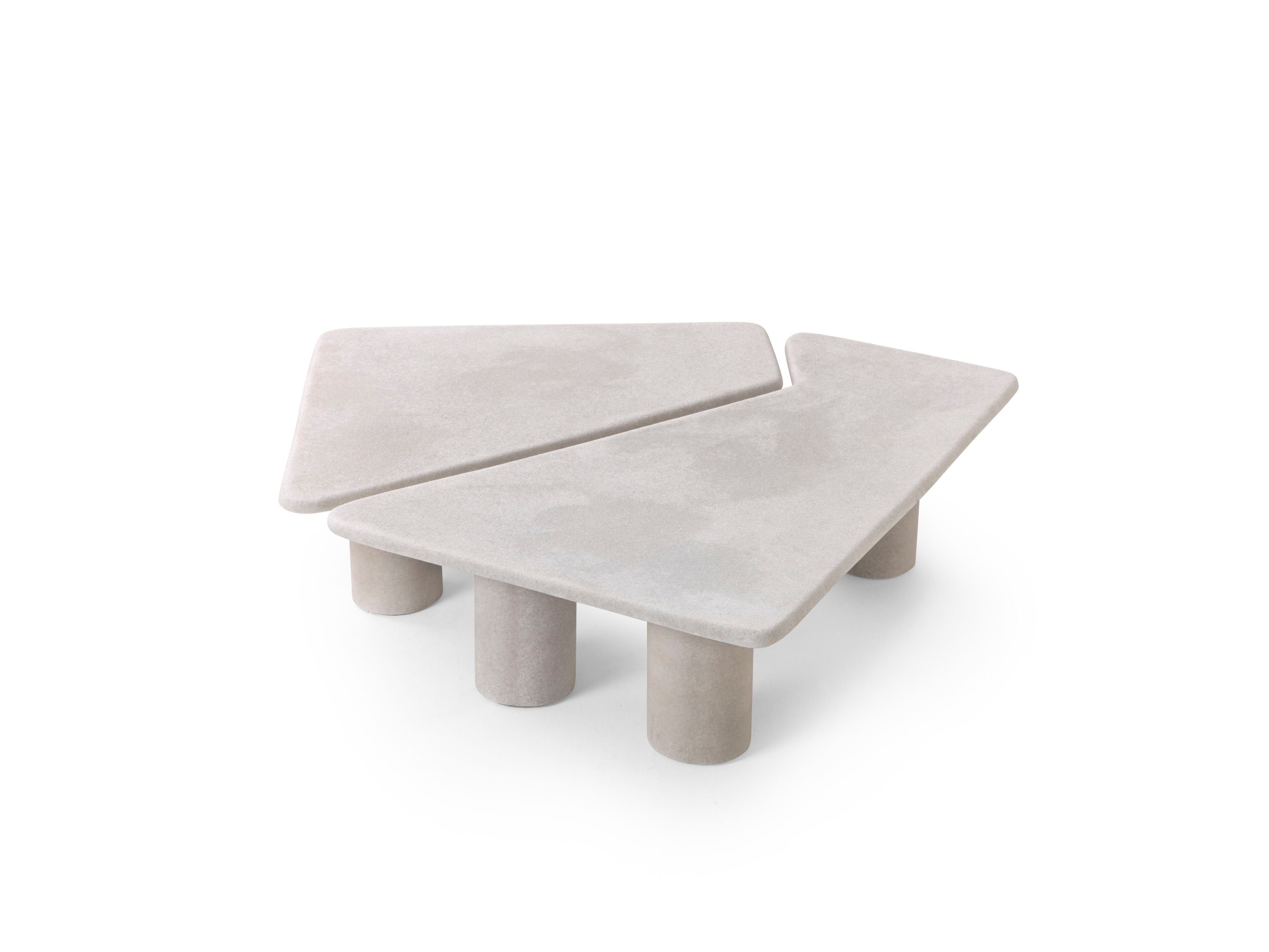 Низкий журнальный столик из натурального камня Marac RE-WIND ARCH-00122367 - Вид №3