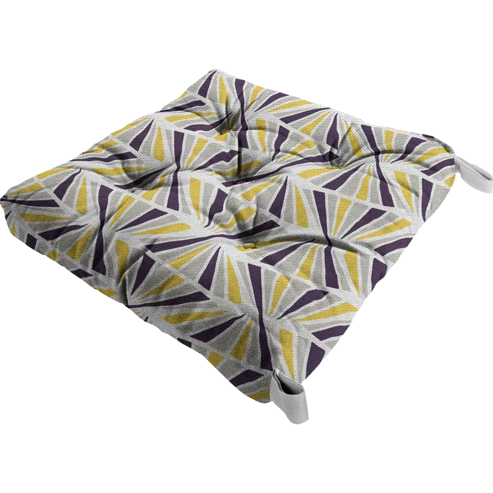 Сидушка «Калейдоскоп» 40x35 см цвет мультиколор LINEN WAY STLM-2007478 - Вид №1