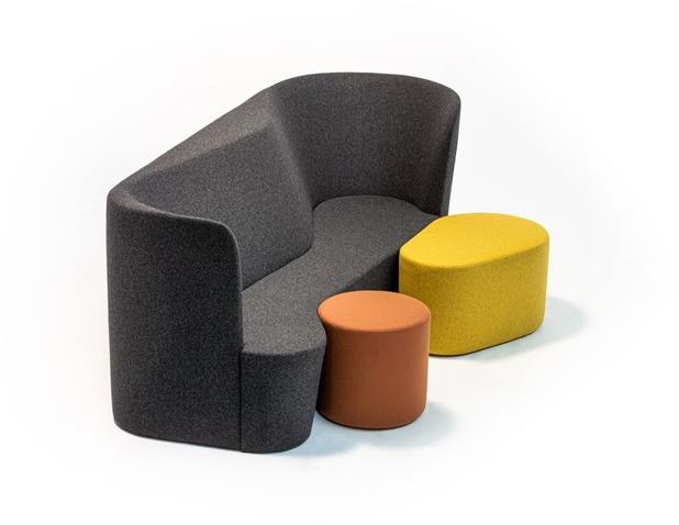 Moroso Круглый пуф из ткани Taba sun-id-1423213 - Вид №5